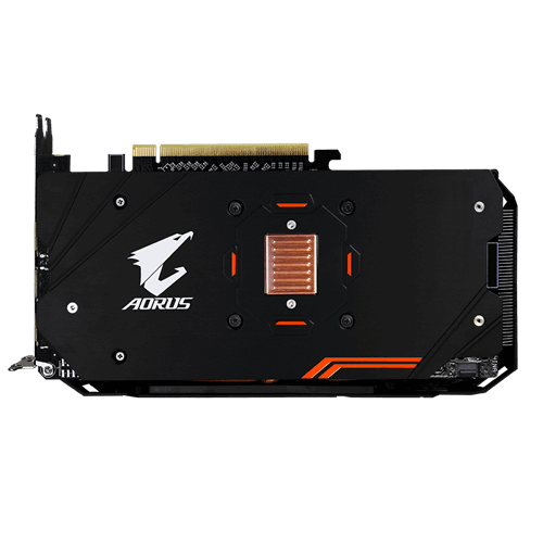 VGA RX 570 4G Aorus GIGA FULL LED